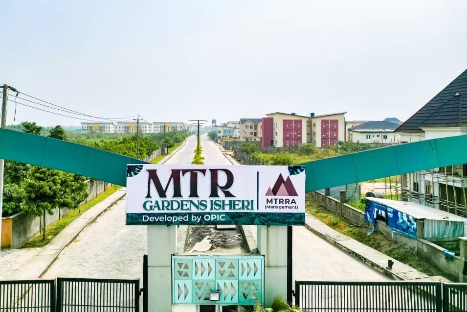 MTR Gardens, Isheri entrance gate, developed by OPIC